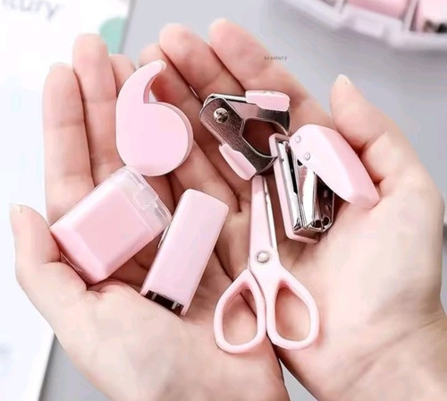 Mini stationery set - stationery, stapler